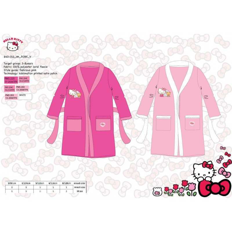 peignoir hello kitty